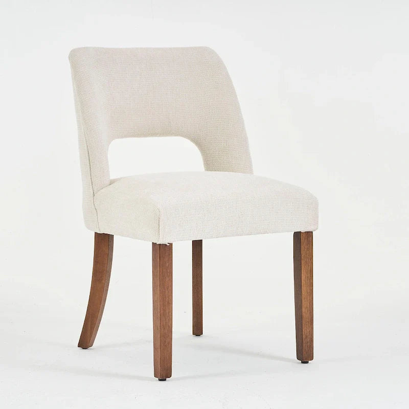 Set of 4 Fabric-upholstered Dining Chairs