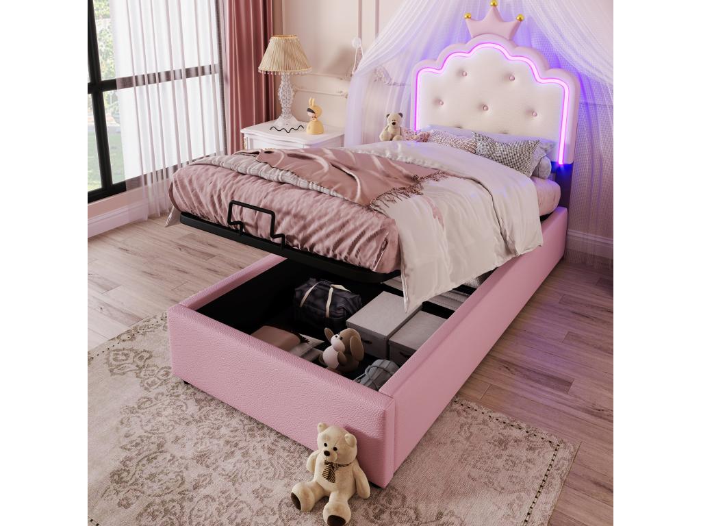 Bett – Rosa