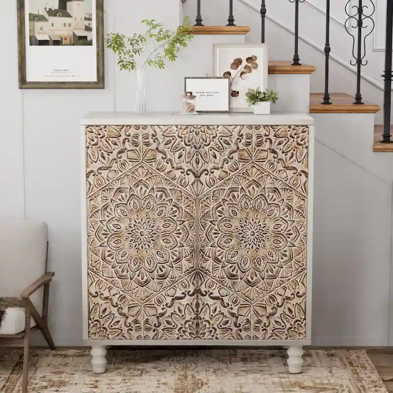 Aparador vintage de almacenamiento y buffet COSIEST