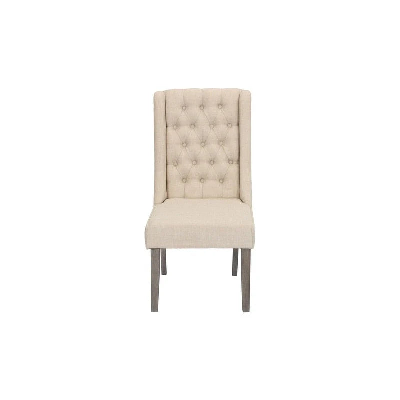 Best Quality Furniture 9-teiliges rustikales ausziehbares graues Esszimmer-Set
