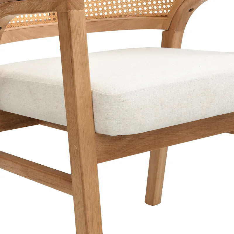 Christopher Knight Home - Cane Upholstered Dining Chair (Set of 2)