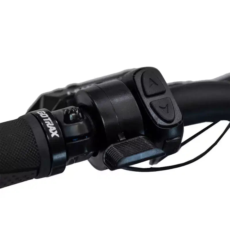 Elektryczny rower hybrydowy GOTRAX dla dorosłych, z grubymi oponami 26", z niskim przekrokiem - zielony