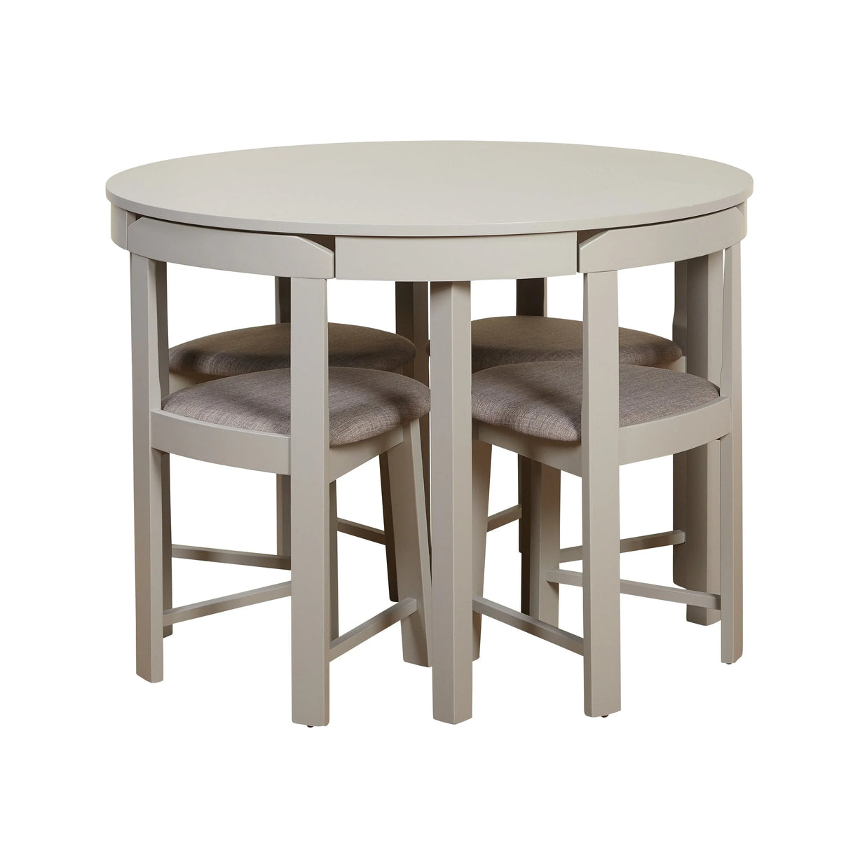 Set da pranzo compatto rotondo Harrisburg Tobey da 5 pezzi