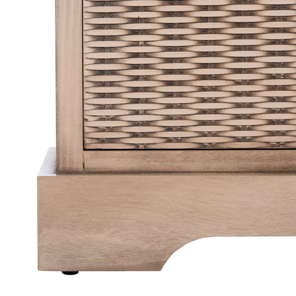 Banco de almacenamiento SAFAVIEH Fiorello con 3 cajones y cojín - 47.3 W x 15 L x 19 H - 47Wx15Dx19H