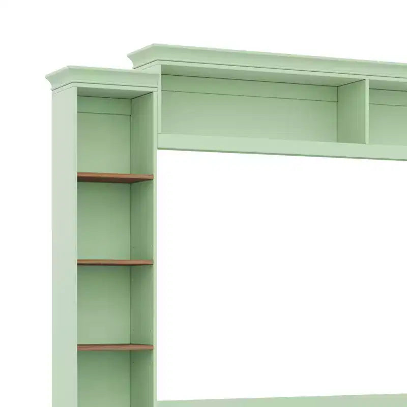 ModernLuxe 4-in-1 Farmhouse Entertainment Center Wall Unit, Fits TVs Up to 70, TV Stand Media Console w/ Adjustable Shelves & Drawers