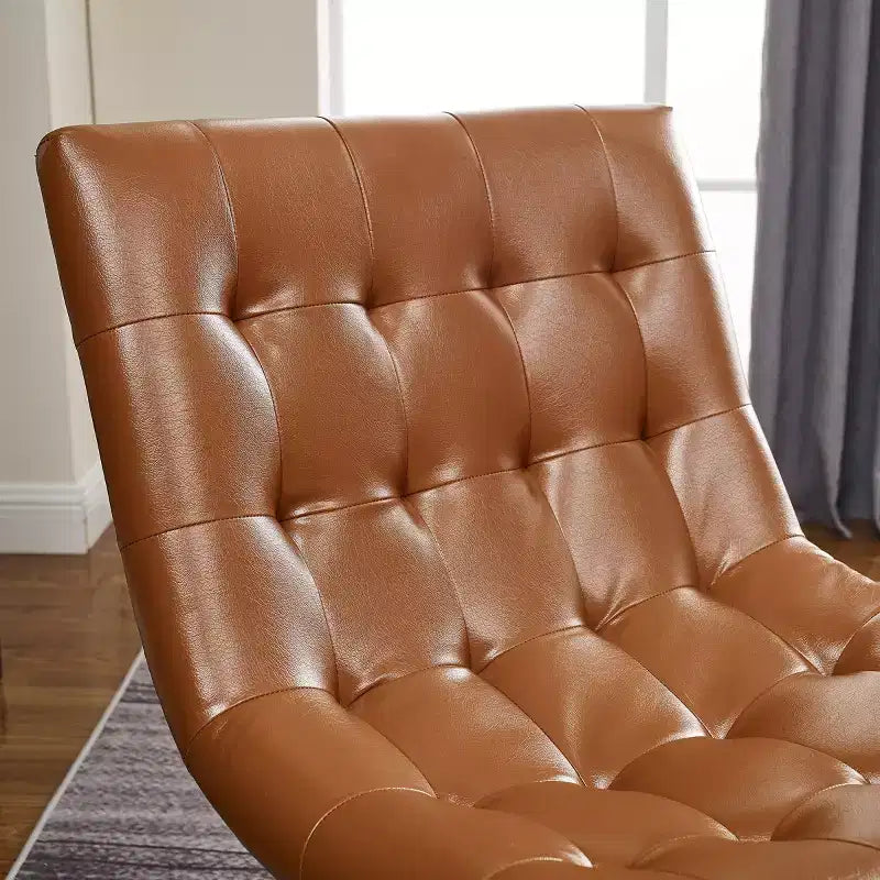 Armless Swivel Home Office Chair