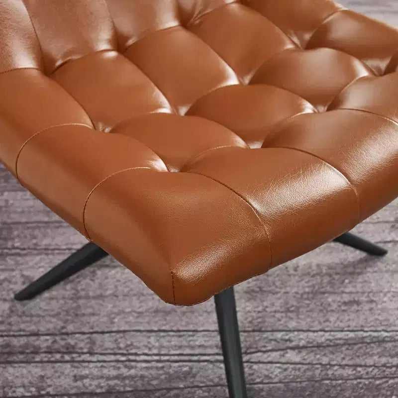 Armless Swivel Home Office Chair
