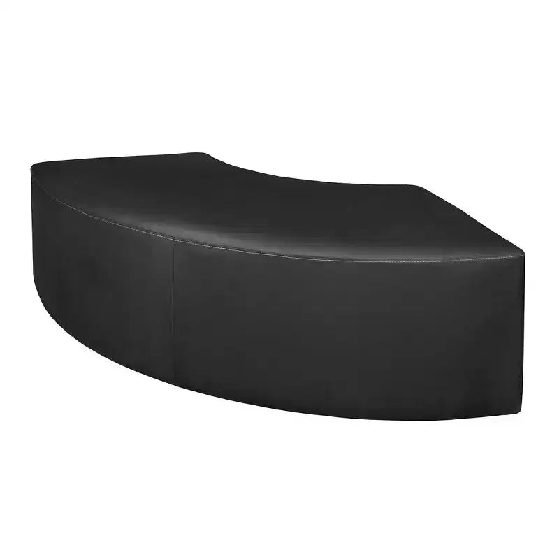 Aurora Curved Ottoman