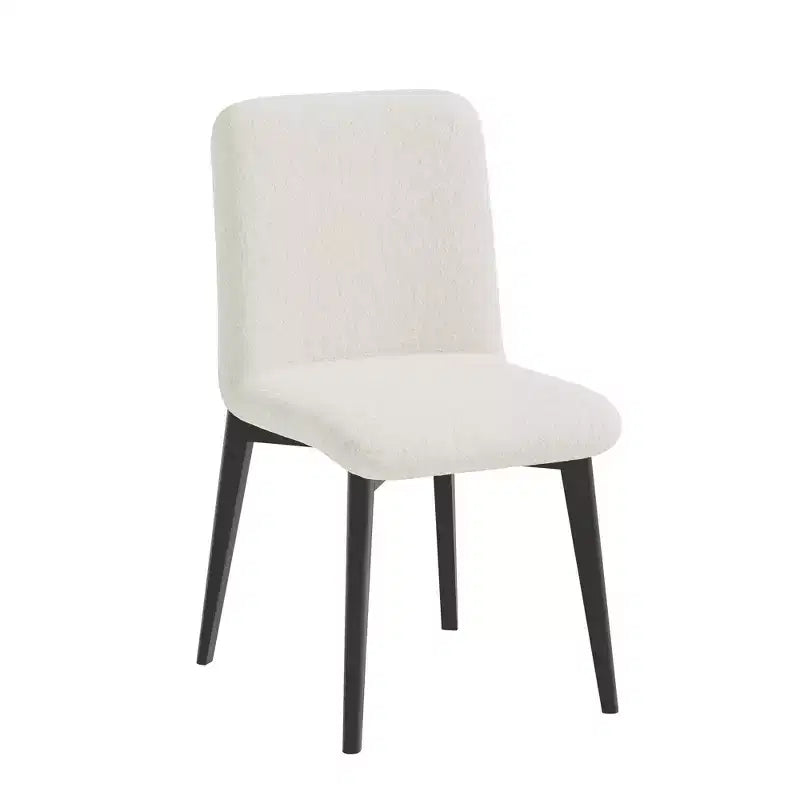 Dining Chair with Natural Wood Legs for Kitchen and Dining Area