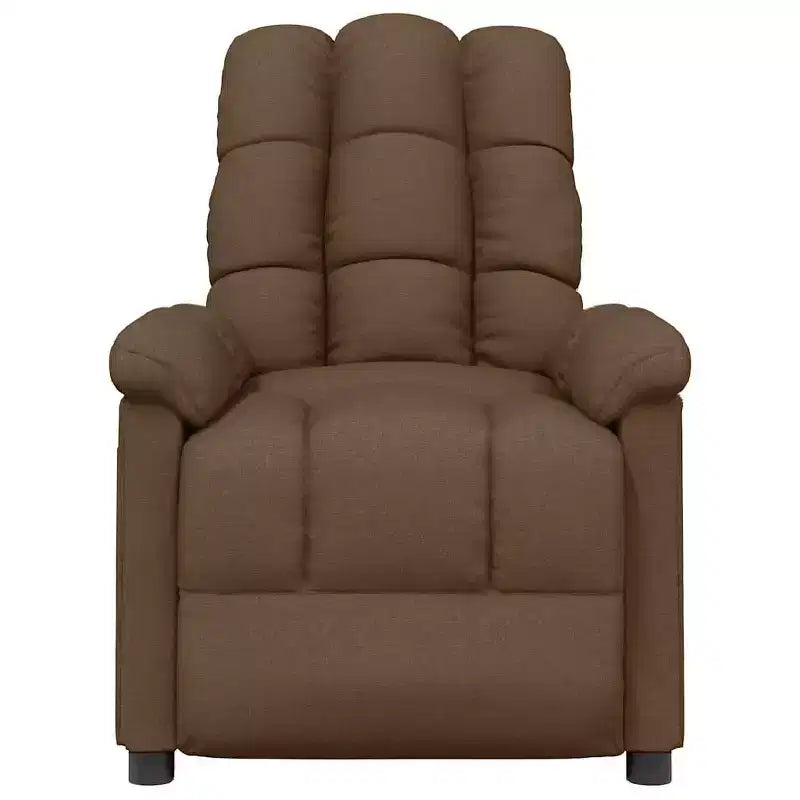 Recliner Chair with Adjustable Backrest and Footrest, Modern Lounge Chair Thick Padded Seat for Living Room & Bedroom