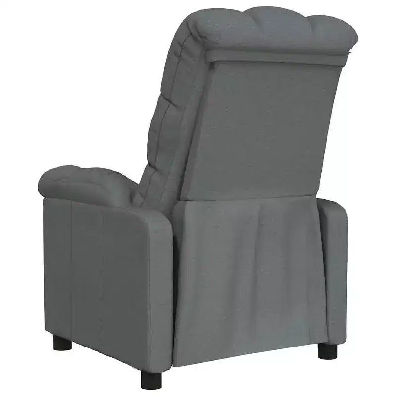 Recliner Chair with Adjustable Backrest and Footrest, Modern Lounge Chair Thick Padded Seat for Living Room & Bedroom