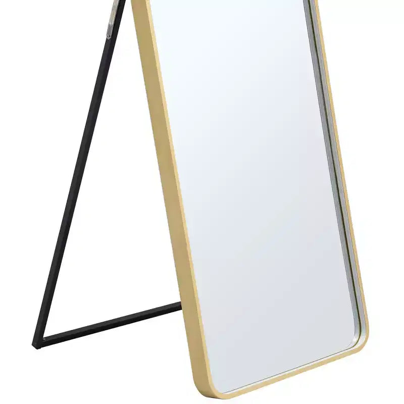 64x17in Modern Full Body Standing Mirror with Hanging Hole, Wall Mirror for Dressing Room, Living Room