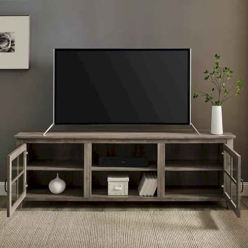 Mobile TV dal design transizionale Middlebrook Dornbirn da 70 pollici