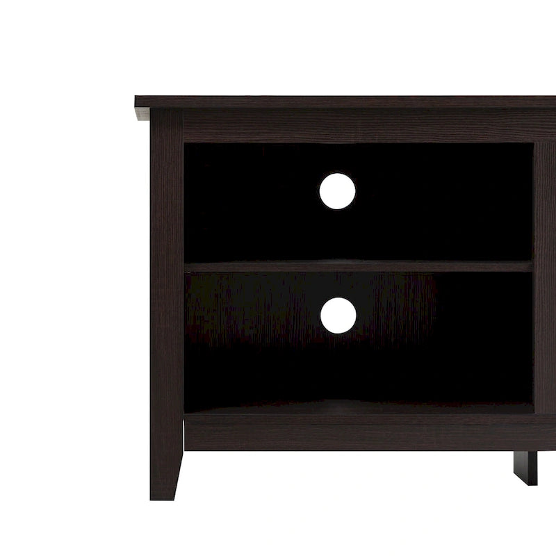 Meuble TV en bois de 70 pouces Middlebrook Designs avec rangement ouvert