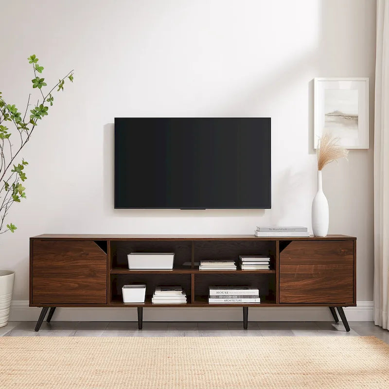 Middlebrook Designs Mid-Century-Moderner 70-Inch-TV-Ständer