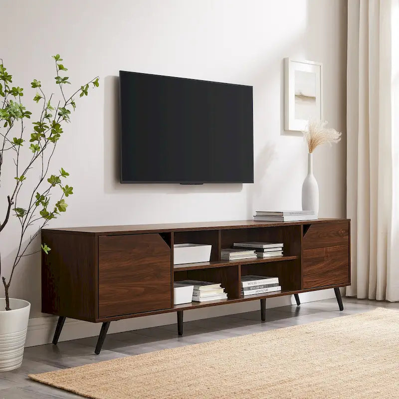 Middlebrook Designs Mid-Century-Moderner 70-Inch-TV-Ständer