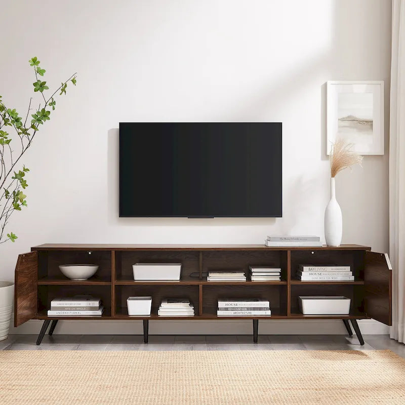 Middlebrook Designs Mid-Century-Moderner 70-Inch-TV-Ständer