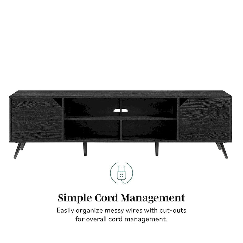 Middlebrook Designs Mid-Century-Moderner 70-Inch-TV-Ständer