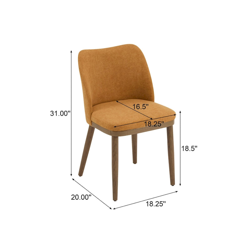 Gepolsterte Esszimmerstühle Aviana aus Stoff (2er-Set) von Christopher Knight Home