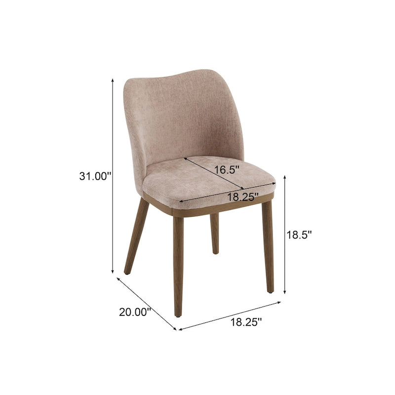 Gepolsterte Esszimmerstühle Aviana aus Stoff (2er-Set) von Christopher Knight Home