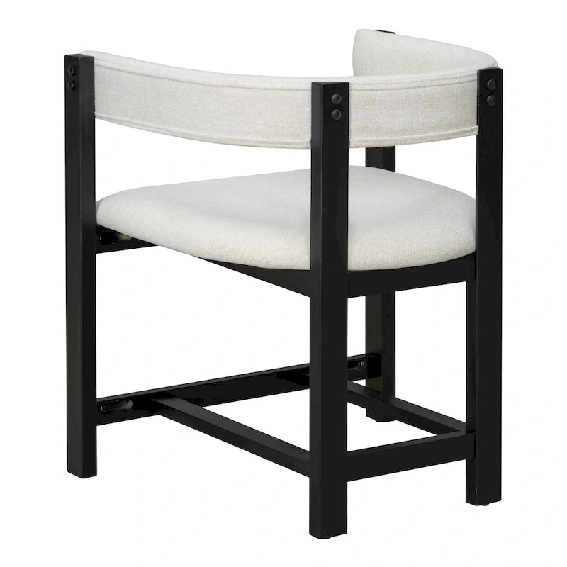 Christopher Knight Home – Eleganter Esszimmer-Armlehnstuhl Bennett mit Fassrücken, 2er-Set