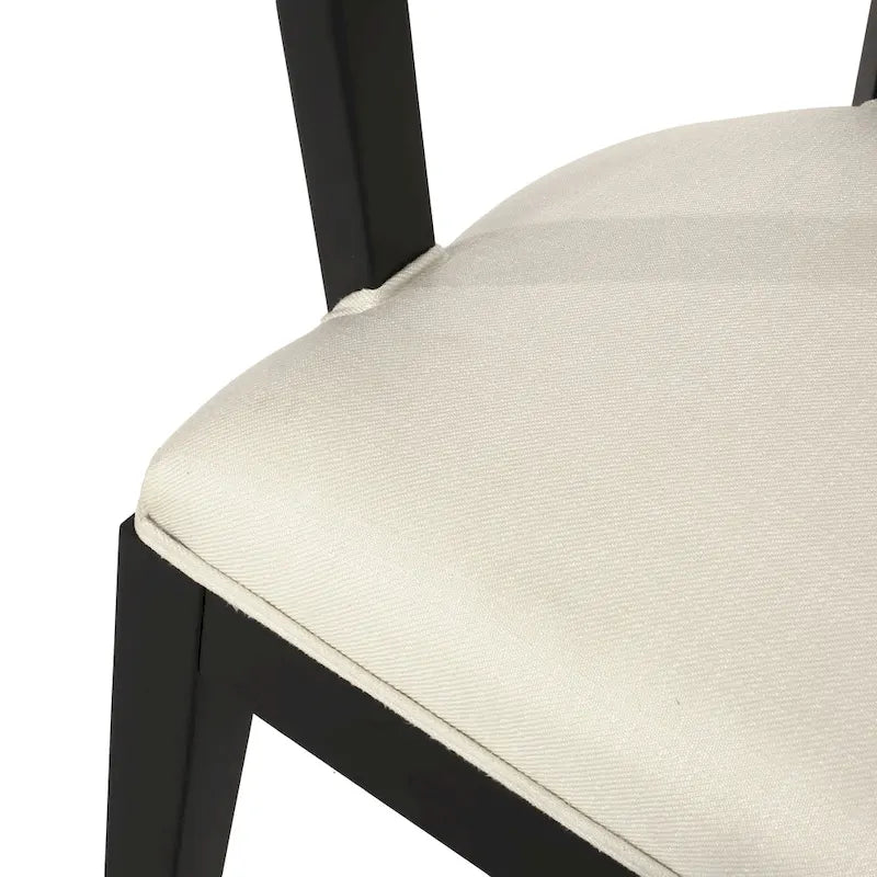 Chaises de salle à manger Currant en canne rembourrée et bois d’hévéa par Christopher Knight Home — ensemble de 2