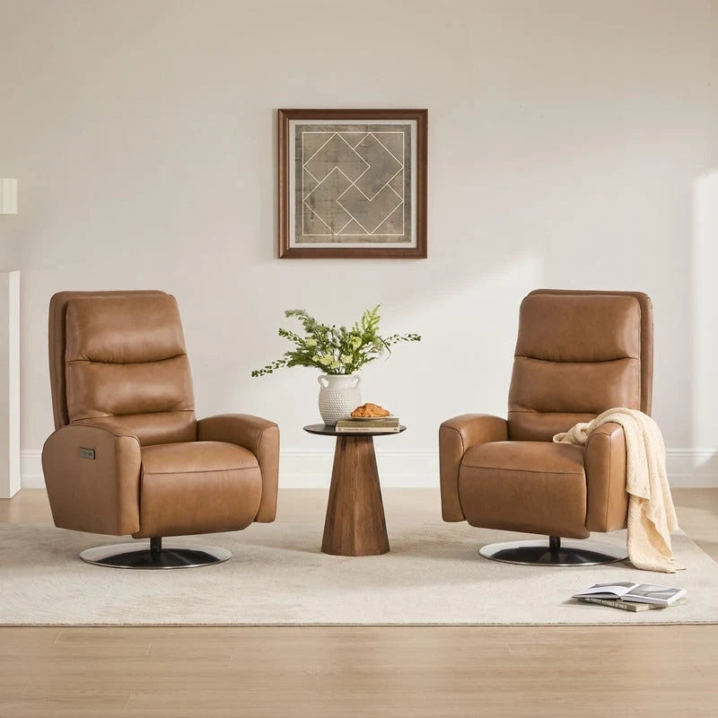 Mateo Lounge-Sessel mit elektrischem Dreh-Liegesystem und zwei Motoren