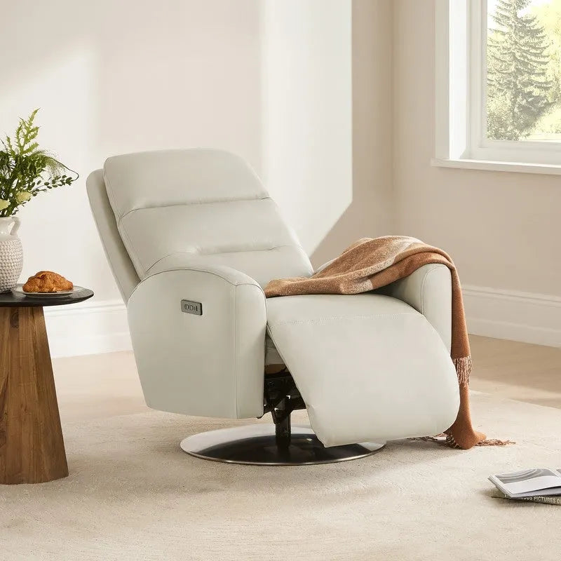 Mateo Lounge-Sessel mit elektrischem Dreh-Liegesystem und zwei Motoren