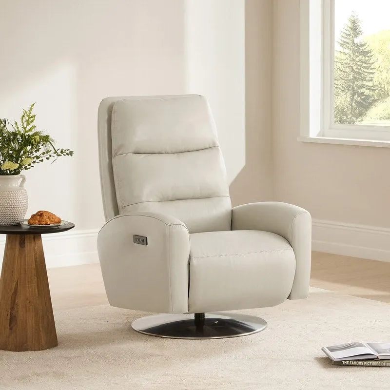 Mateo Lounge-Sessel mit elektrischem Dreh-Liegesystem und zwei Motoren