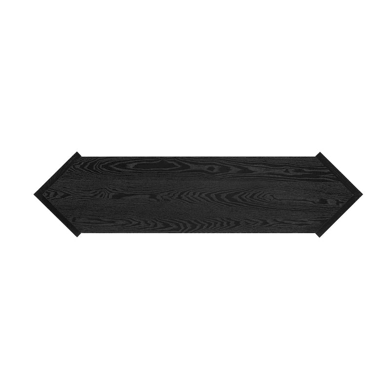 53 Arrow consoletafel met geweven rotan