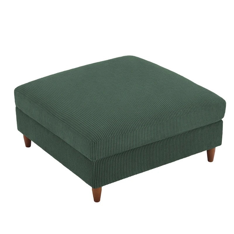 Pouf surdimensionné rembourré en velours côtelé 40 W