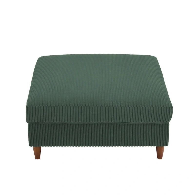 Pouf surdimensionné rembourré en velours côtelé 40 W