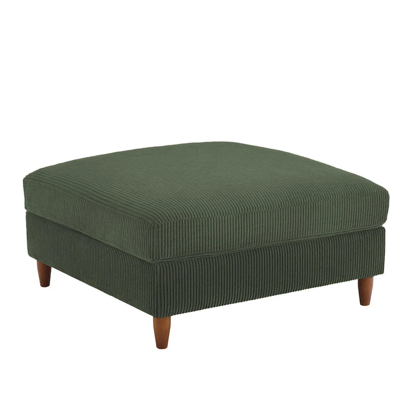 Pouf surdimensionné rembourré en velours côtelé 40 W