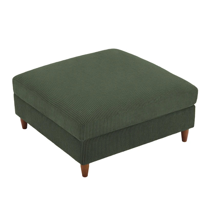 Pouf surdimensionné rembourré en velours côtelé 40 W
