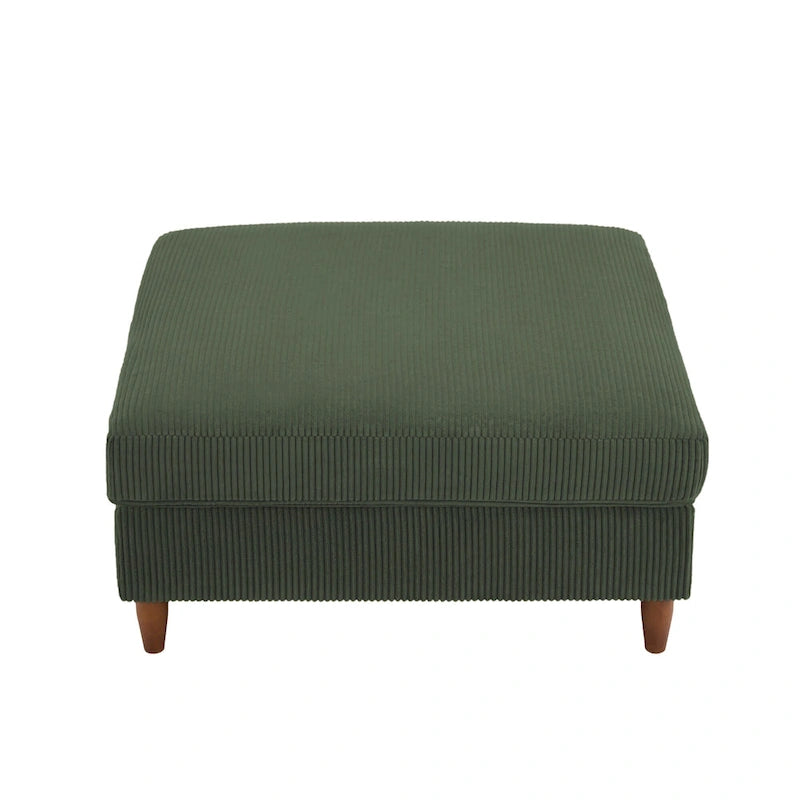 Pouf surdimensionné rembourré en velours côtelé 40 W