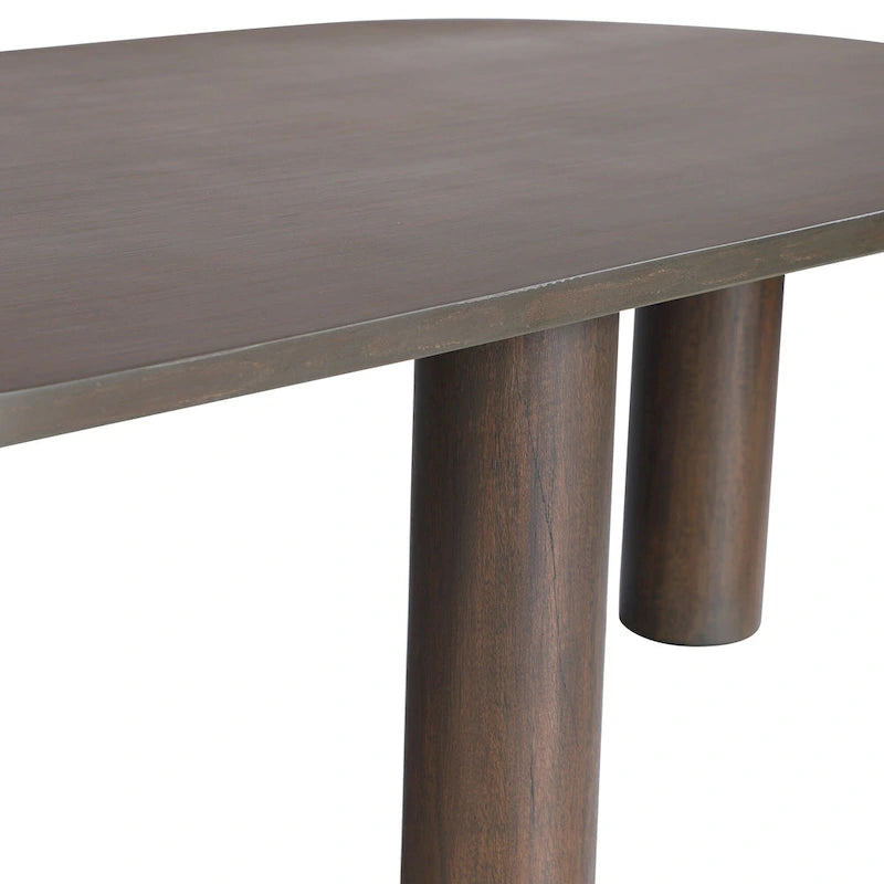 Kali ovaler Couchtisch aus Mangoholz von East at Main