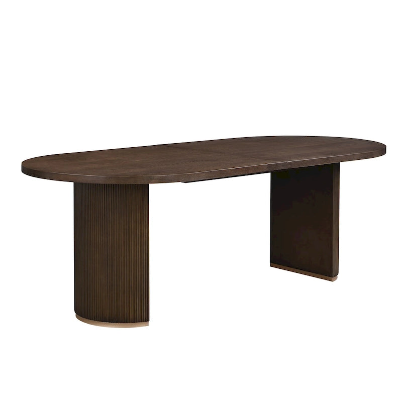 Christopher Knight Home – Eleanor moderner ovaler Esstisch aus Holz