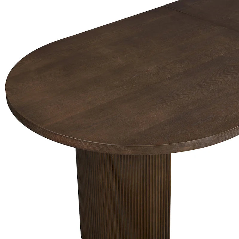 Christopher Knight Home – Eleanor moderner ovaler Esstisch aus Holz