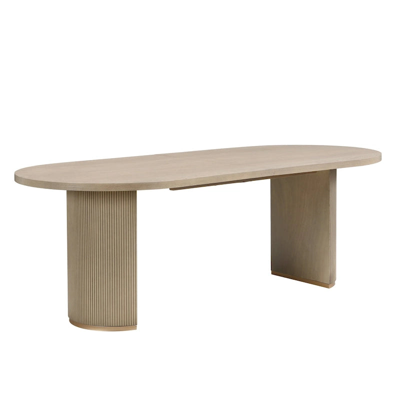 Christopher Knight Home – Eleanor moderner ovaler Esstisch aus Holz