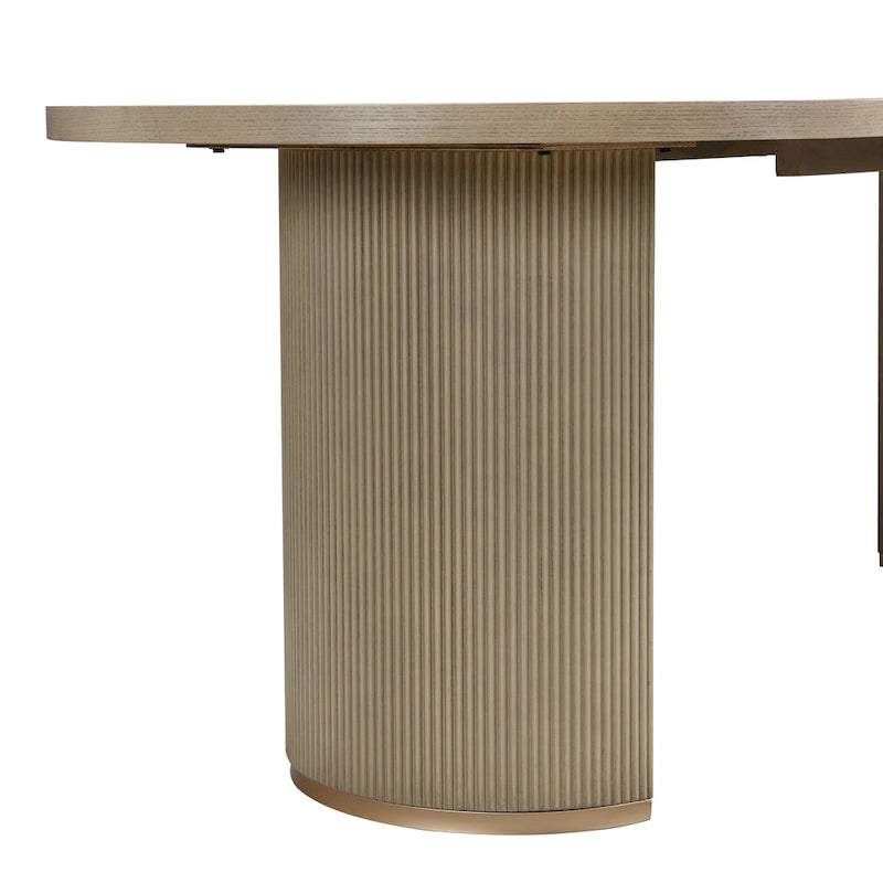 Christopher Knight Home – Eleanor moderner ovaler Esstisch aus Holz