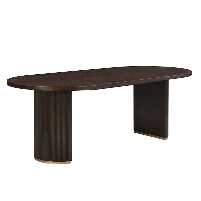 Christopher Knight Home – Eleanor moderner ovaler Esstisch aus Holz