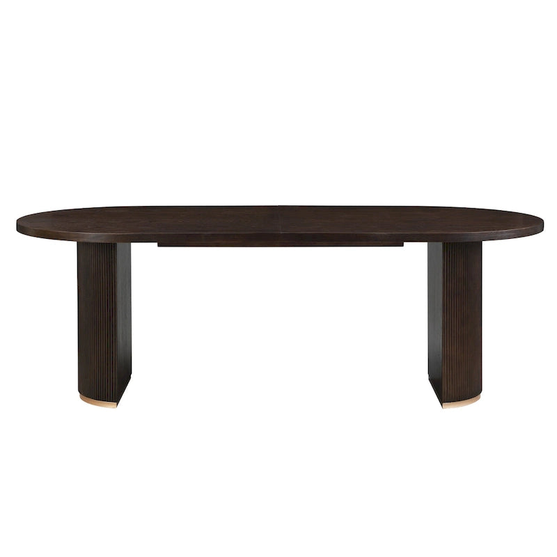 Christopher Knight Home – Eleanor moderner ovaler Esstisch aus Holz