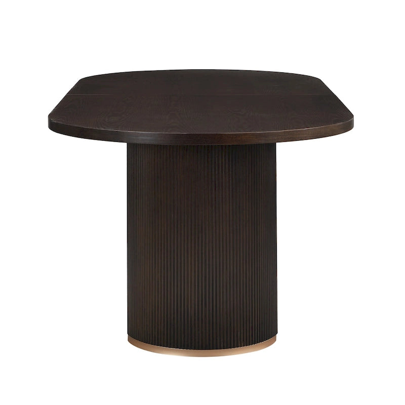 Christopher Knight Home – Eleanor moderner ovaler Esstisch aus Holz