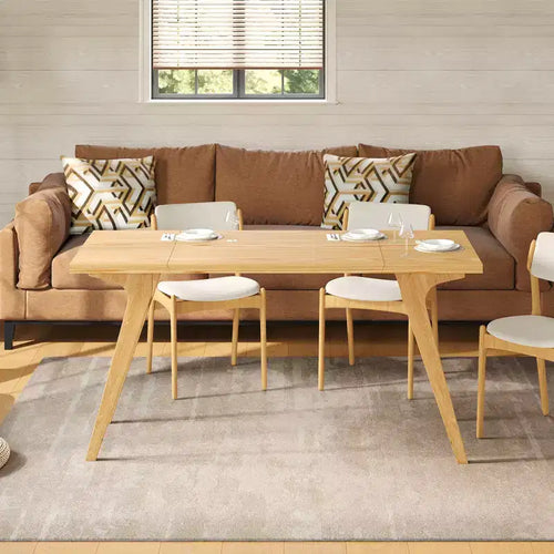 2 in 1 Coffee Table, Expandable Dining Table, Adjustable Height Table for Home & Office, Space Saving - ModernLuxe