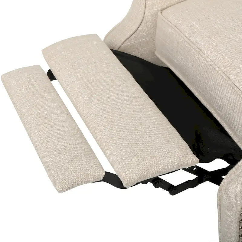 Poltrone reclinabili in tessuto trapuntato Walter (set di 2) di Christopher Knight Home
