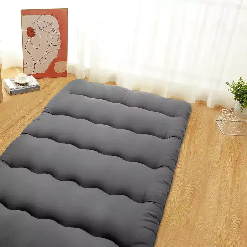 Colchón futón japonés, colchoneta plegable para dormir en el suelo, tatami para el hogar, colchón para camping