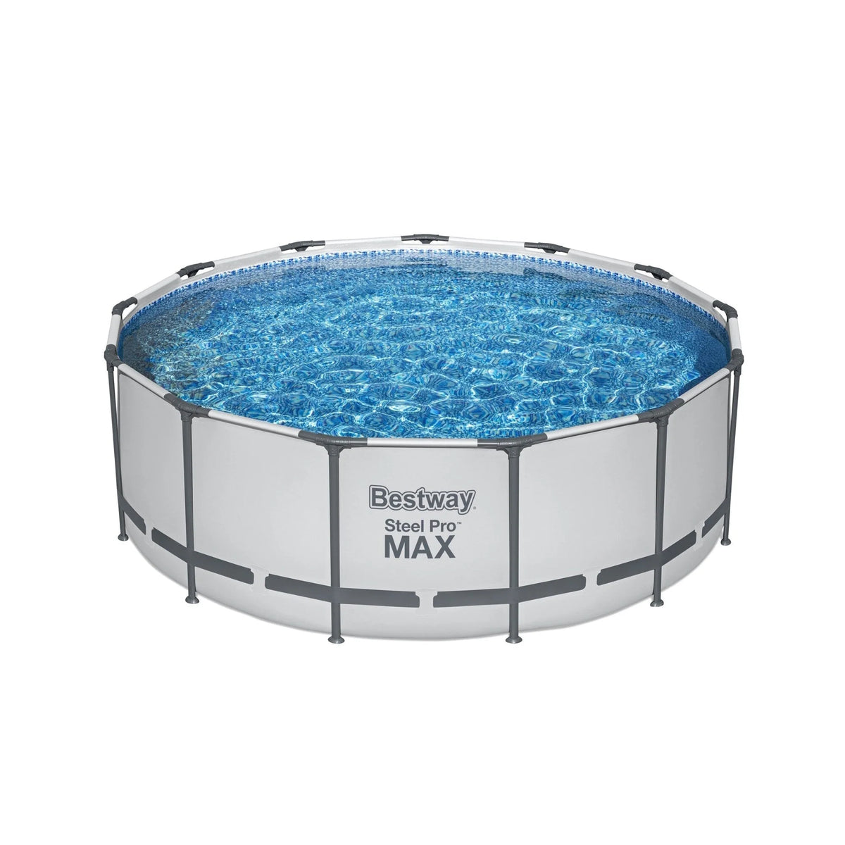 Bestway Steel Pro MAX rond bovengronds zwembad met pomp en afdekzeil
