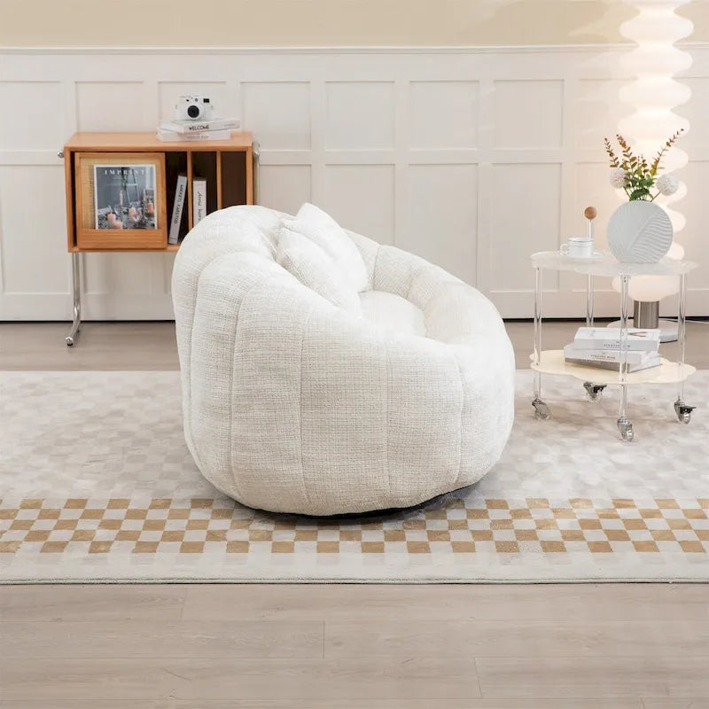 Sitzsack aus Chenille, Relaxsofa