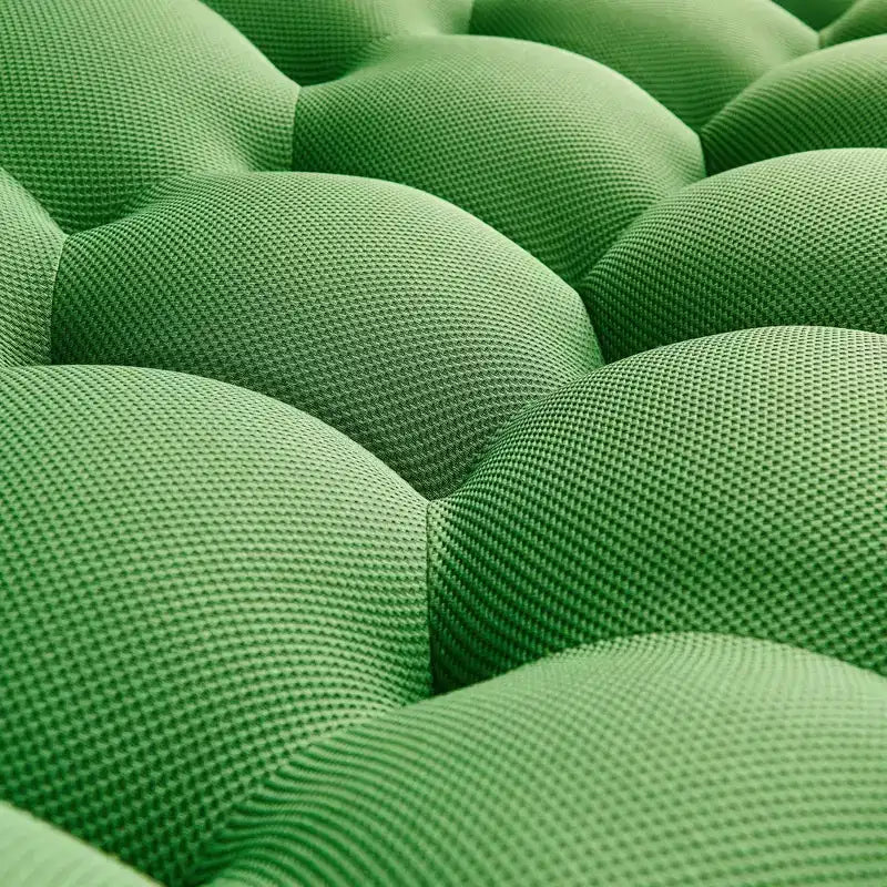 47-Inch Bubble Floor Sofa with Curved Design, 3D Bean Bag Chair for Living Room, Green