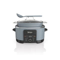 8.5 Quart Multi-Cooker, with 8-in-1 Slow Cooker, Dutch Oven, Steamer, Glass Lid, Integrated Spoon, Oven Safe Pot to 500F